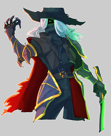 The Warden Half Body